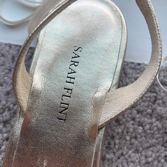 Sarah flint flats - used good condition size 39 1/2. Handmade in Italy - Picture 2 of 10